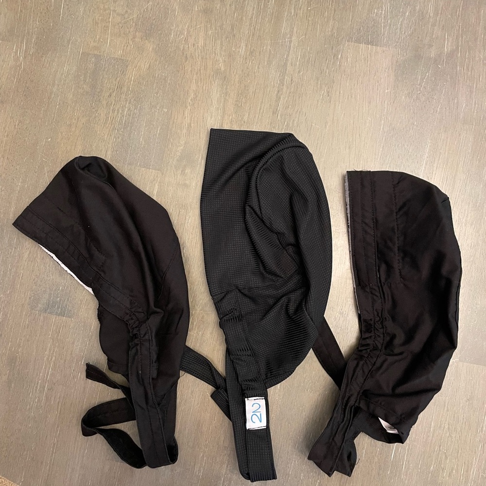 Surgical scrub caps